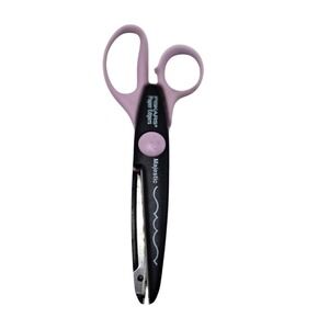 Fiskars Paper Edgers Majestic Scissor Vintage Purple Black Decorative Craft Edge